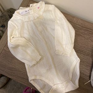 NWT Zara Collared Bodysuit Baby